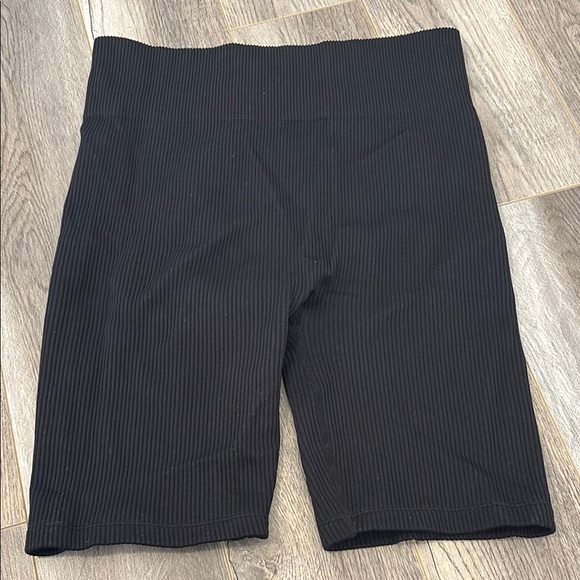 Dynamite Black Bike Shorts with Wide Waistband - Picture 7 of 7